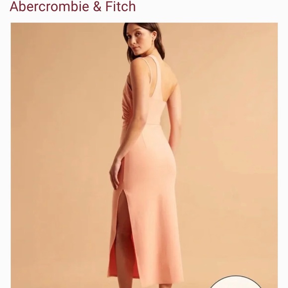 Abercrombie Asymmetrical One Shoulder Dress - Picture 3 of 3